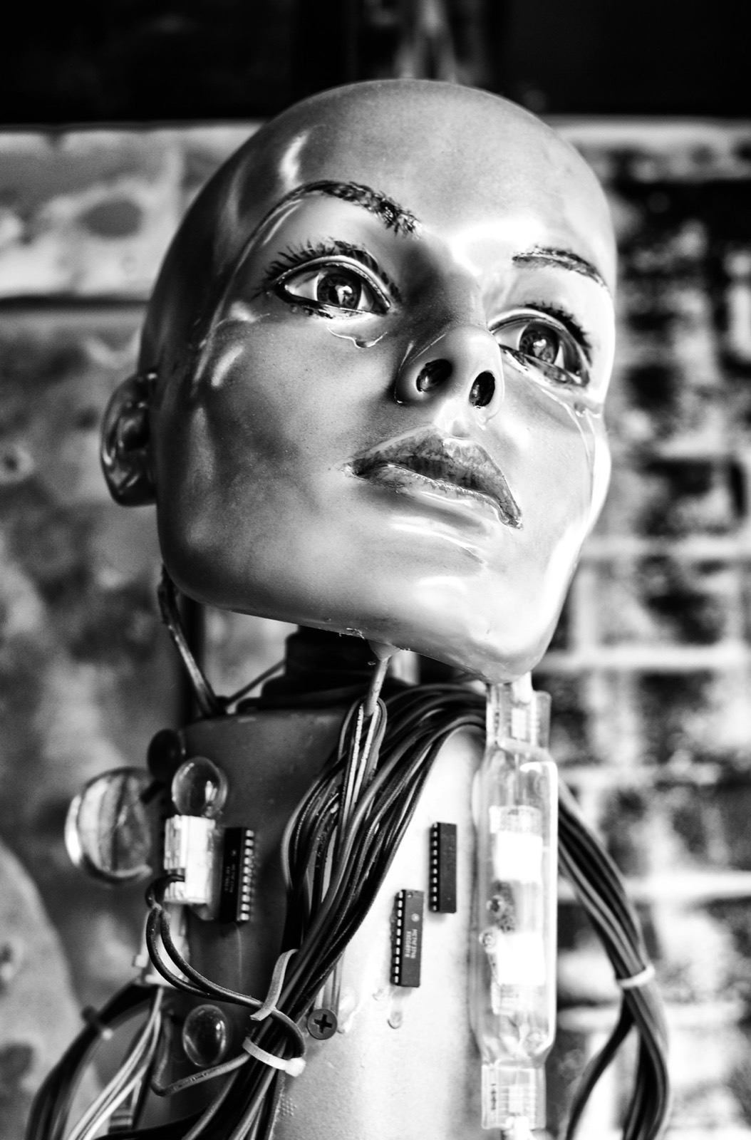A humanoid machine
